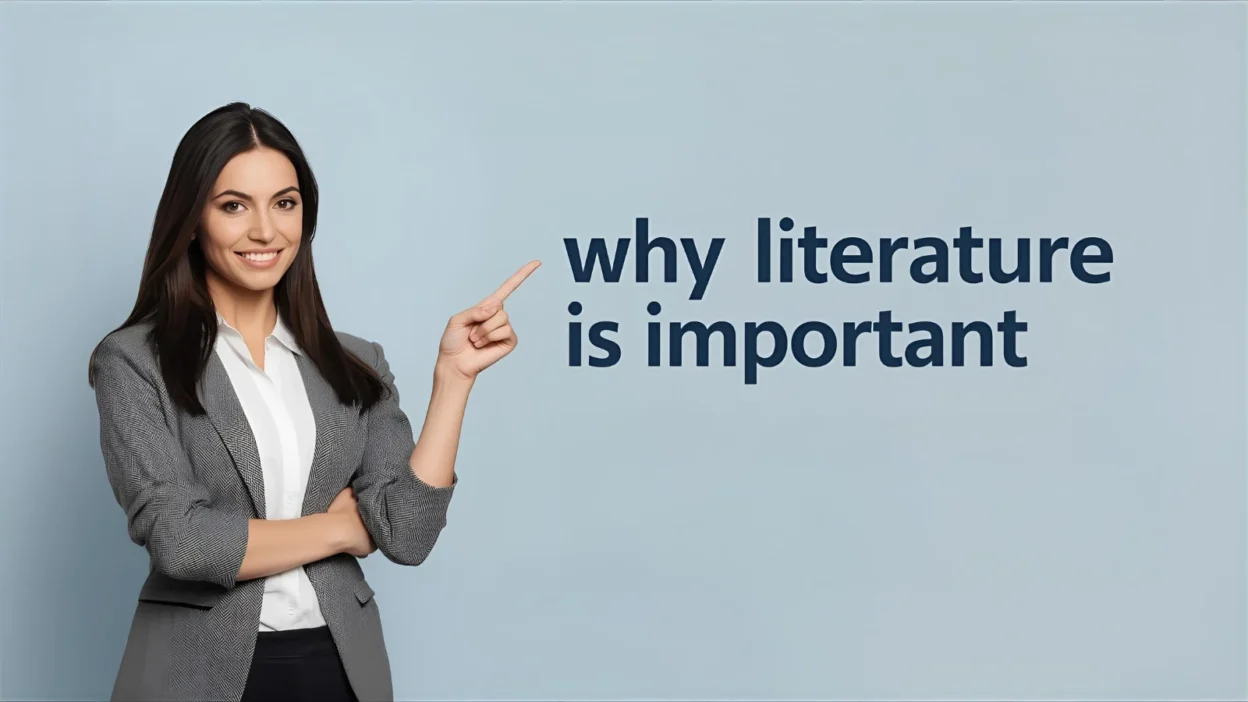 Why literature is important