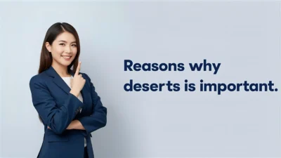 Reasons why deserts are important