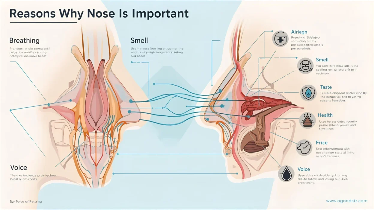 Reasons why nose is important