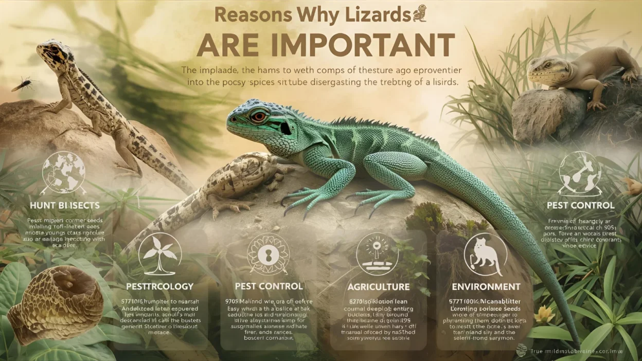 Why lizards are important