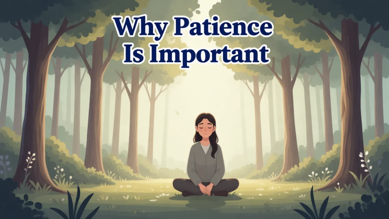 Why patience is important