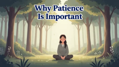 Why patience is important