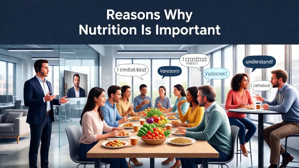 Reasons why nutrition is important