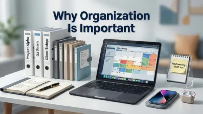 Reasons Why Organization Is Important