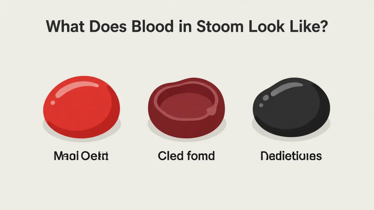What Does Blood in Stool Look Like