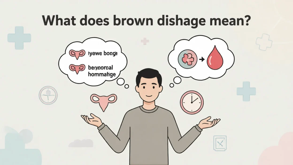 What Does Brown Discharge Mean