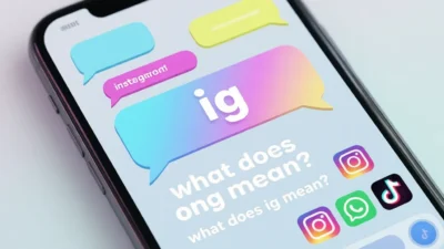 What Does IG Mean in Text
