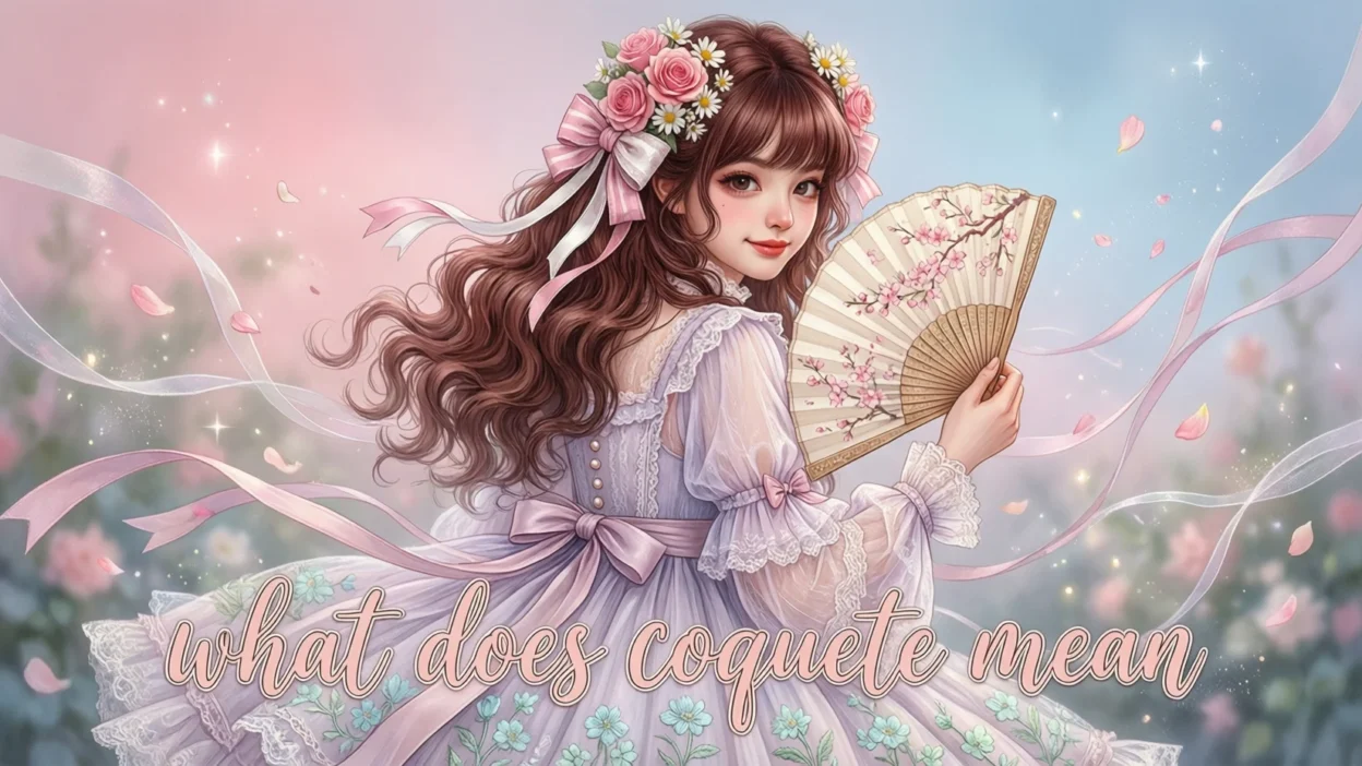 what does coquette mean