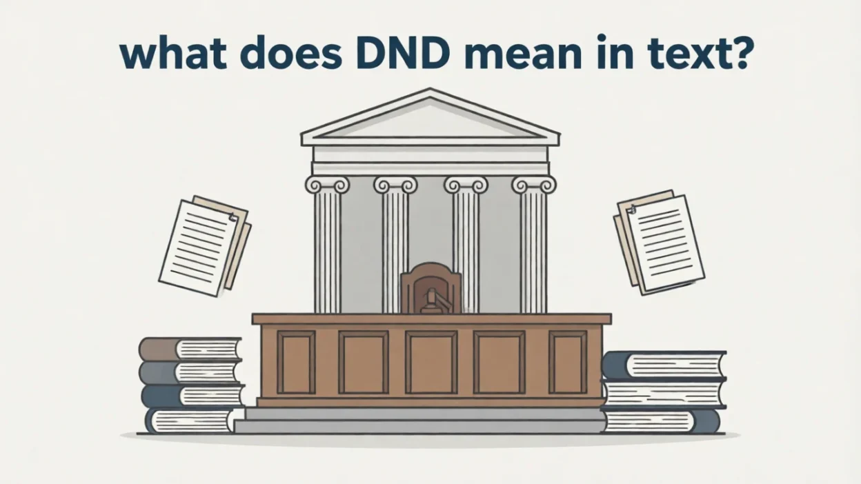What Does DND Mean