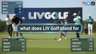 What Does LIV Golf Stand For