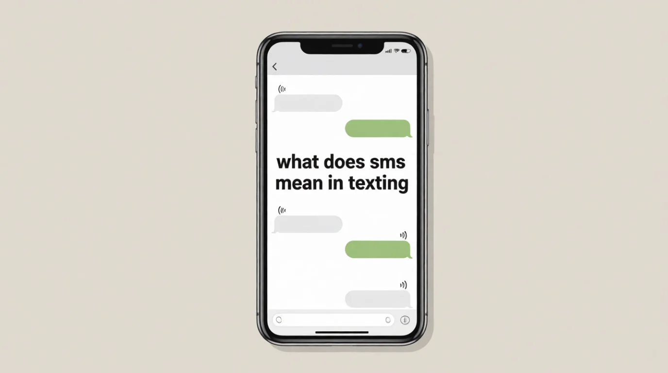 What Does SMS Mean in Texting? The Simple Meaning Explained