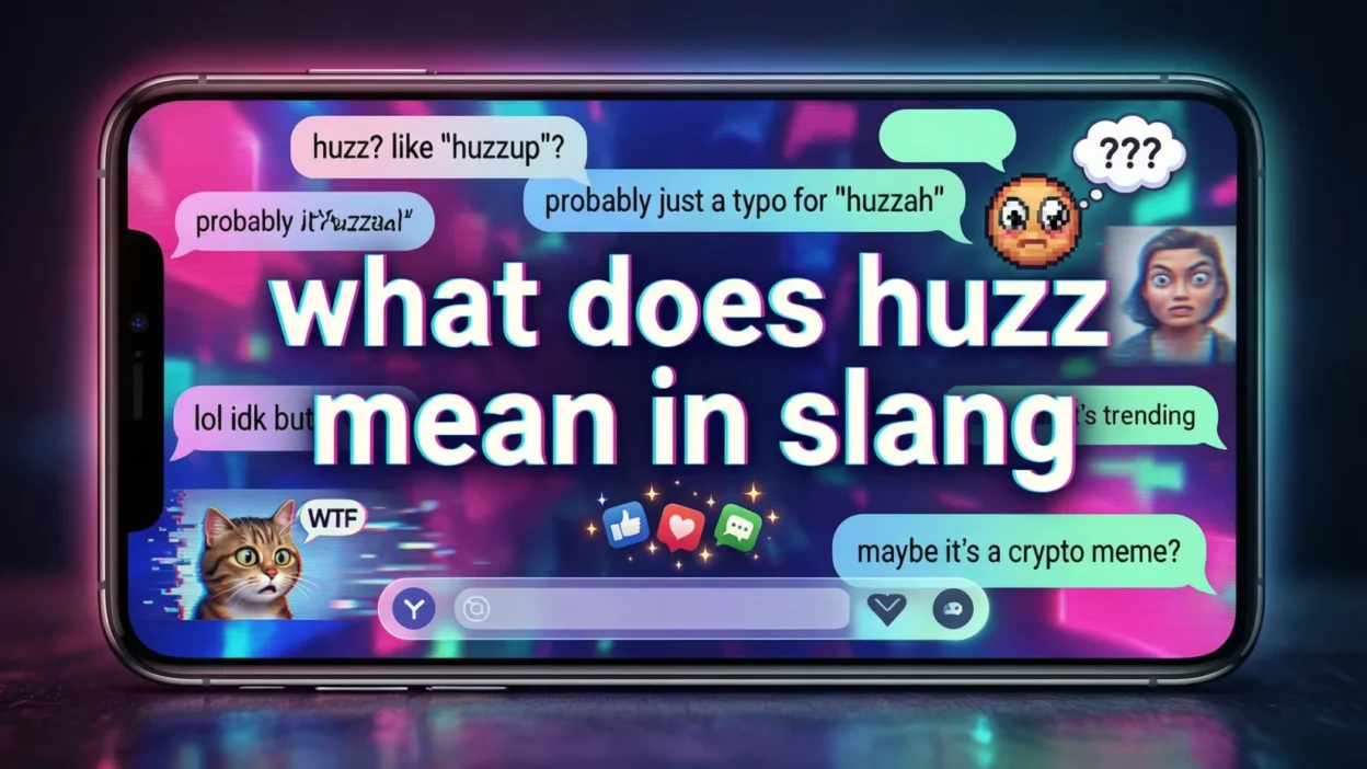 what does huzz mean in slang