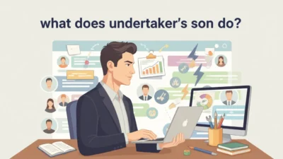 What Does Undertaker’s Son Do