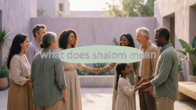 what does shalom mean