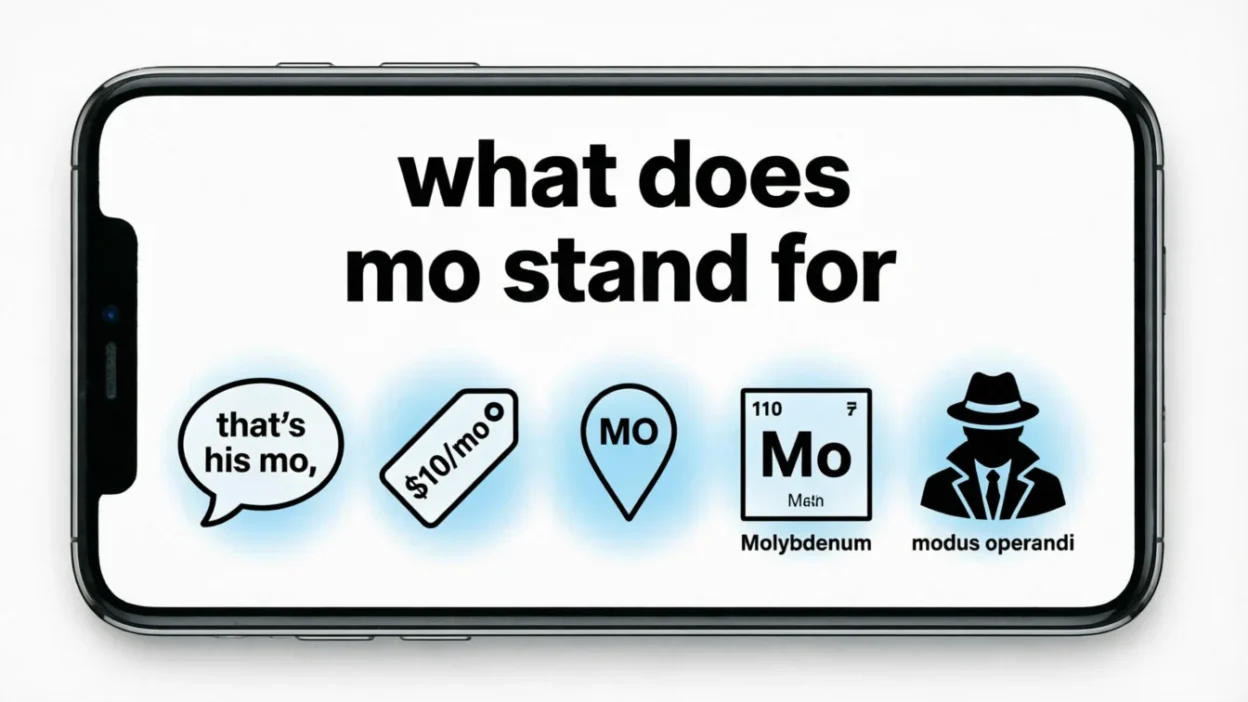 what does mo stand for