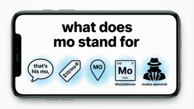 what does mo stand for