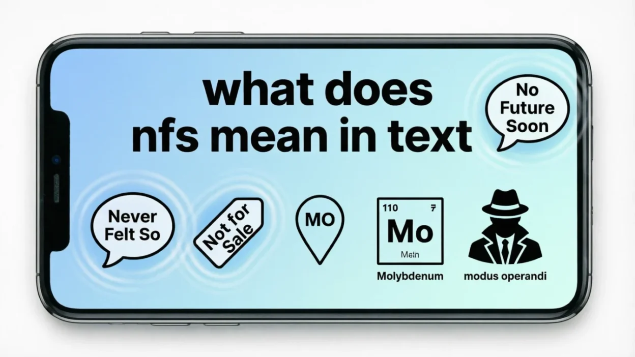 what does nfs mean in text