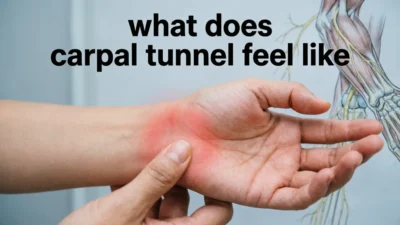 what does carpal tunnel feel like