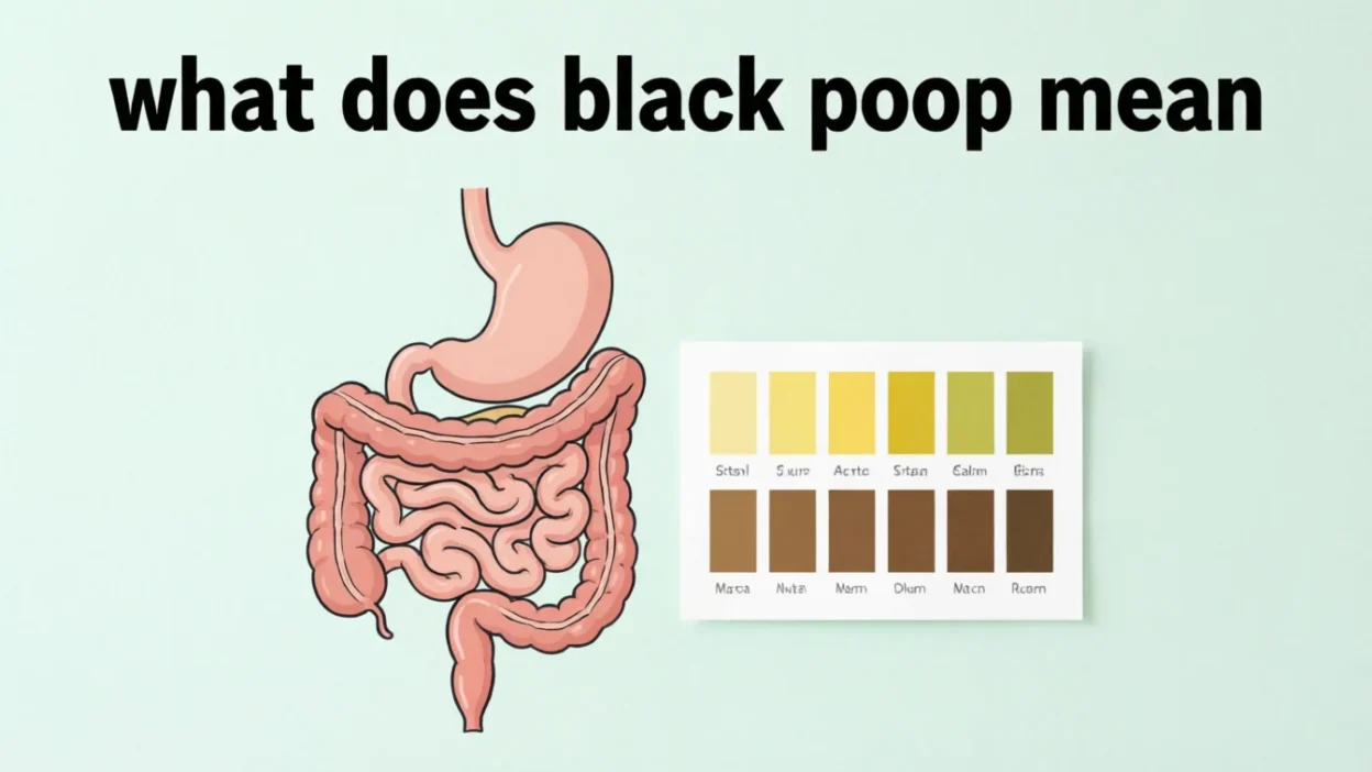 What Does Black Poop Mean