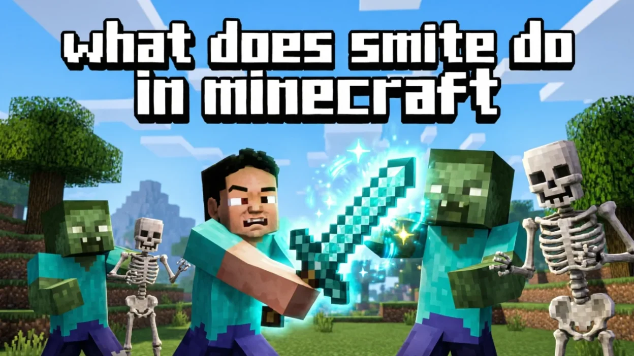 What Does Smite Do in Minecraft