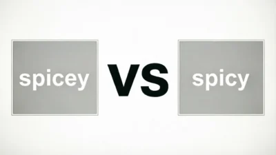 Spicey vs Spicy