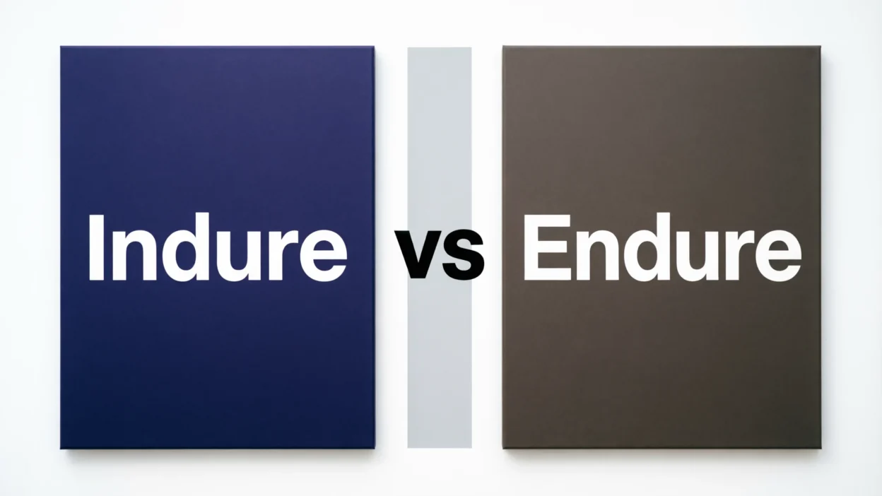 Indure vs Endure