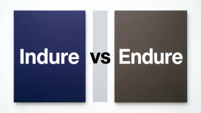 Indure vs Endure