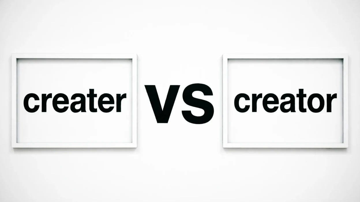 Creater or Creator