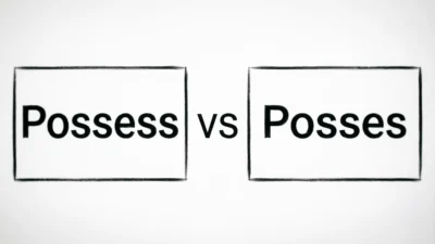 Possess vs Posses