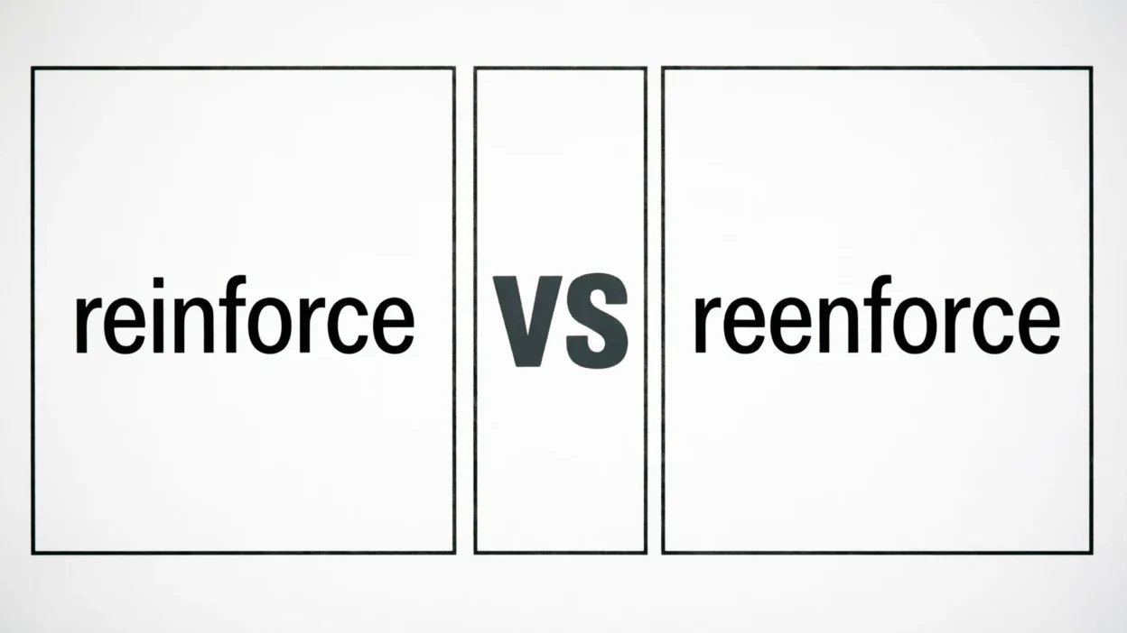 Reinforce vs Reenforce