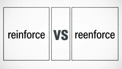 Reinforce vs Reenforce