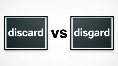 Discard vs Disgard