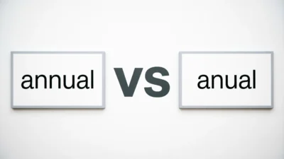 Annual vs Anual