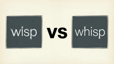Wisp vs Whisp