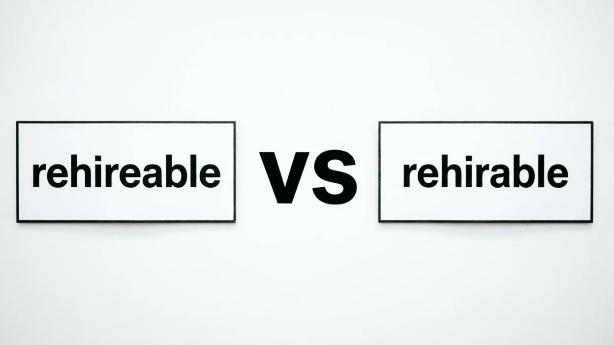 Rehireable vs Rehirable