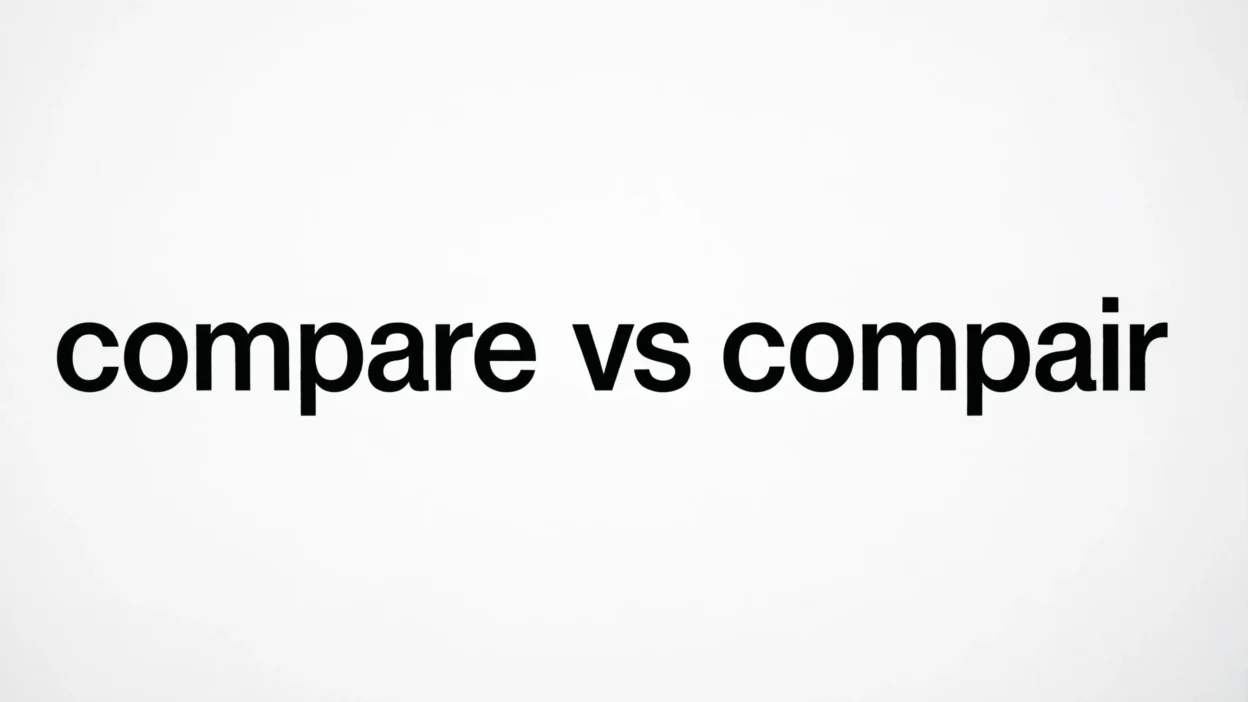 Compair vs Compare