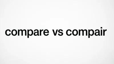 Compair vs Compare