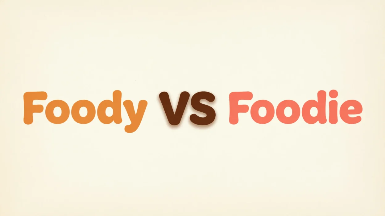 Foody vs Foodie