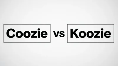 Coozie vs Koozie