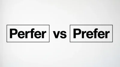 Perfer vs Prefer