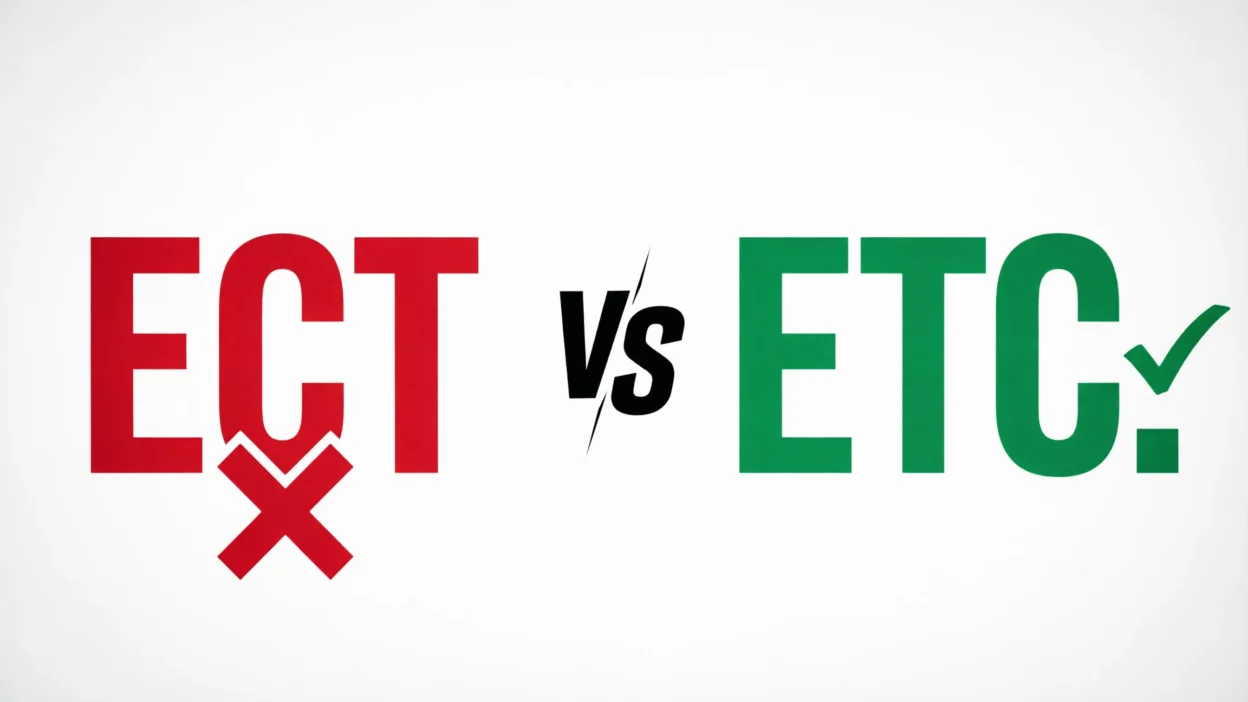 Ect vs Etc
