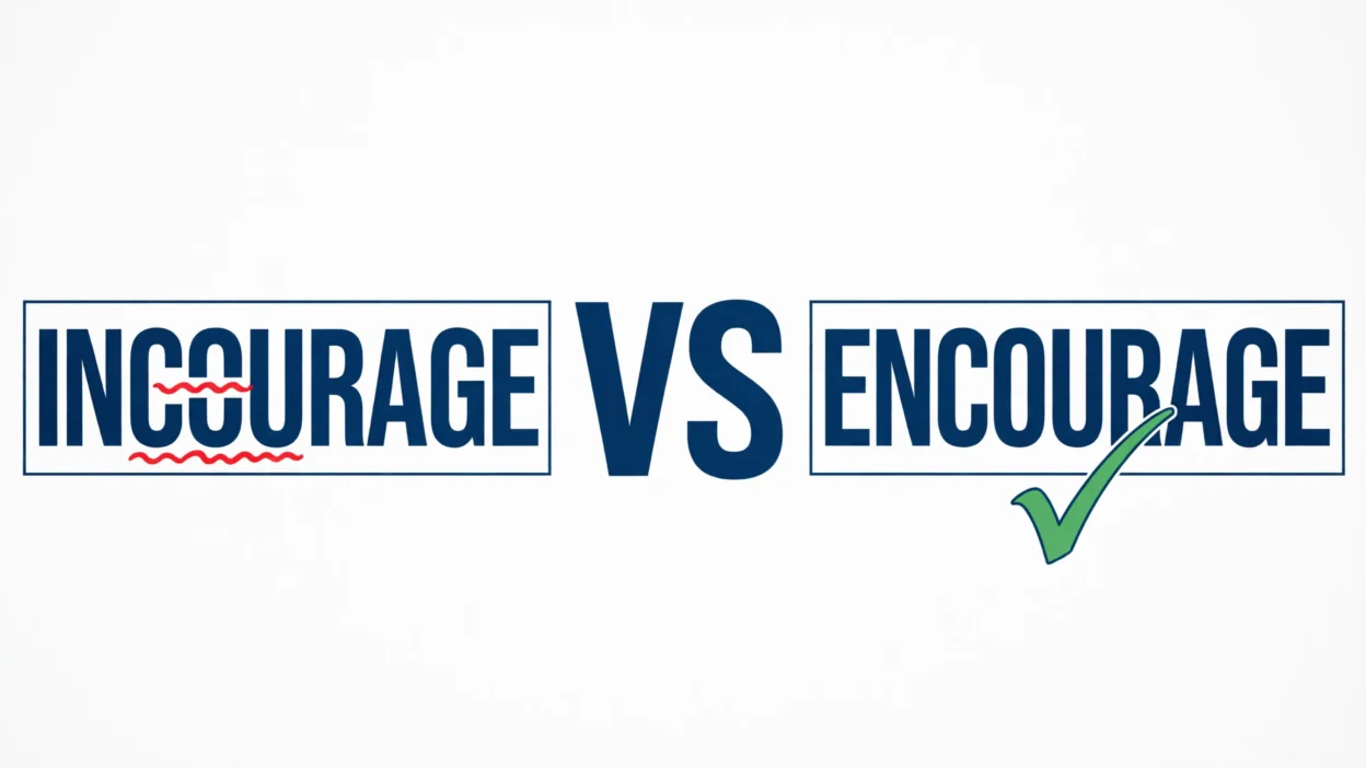 incourage vs encourage