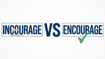 incourage vs encourage