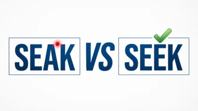 seak vs seek