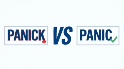 panic vs panick