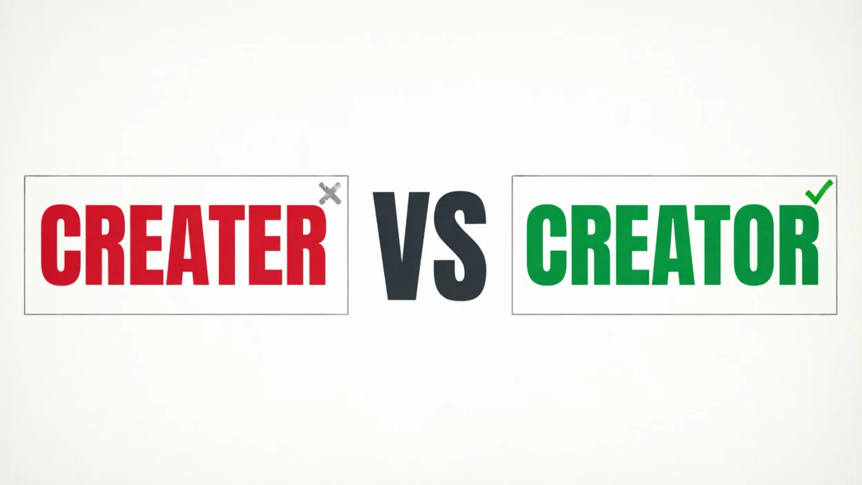 creater or creator