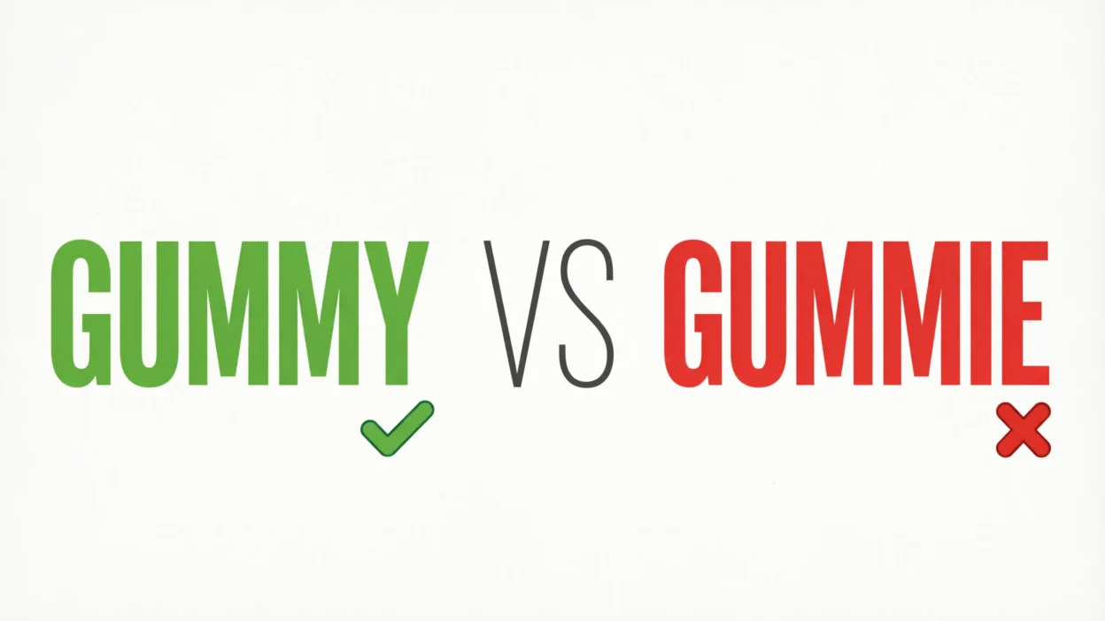 gummy vs gummie