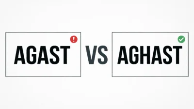 agast vs aghast