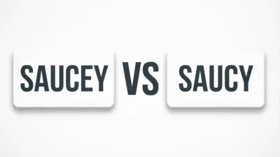 saucey vs saucy