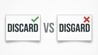 discard vs disgard